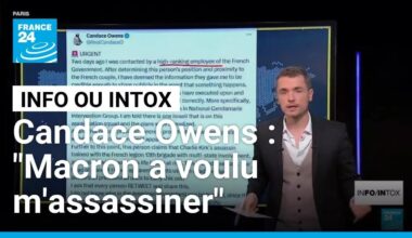Candace Owens : "Macron a voulu m'assassiner" • FRANCE 24