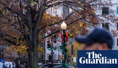 Shock and dismay after national guard troops shot near White House | US news