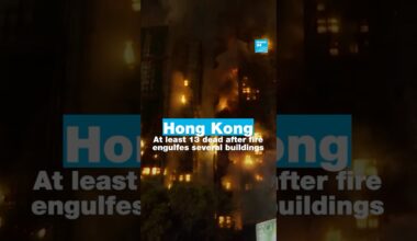 Hong Kong: At least 13 dead after fire engulfes several buildings • FRANCE 24 English