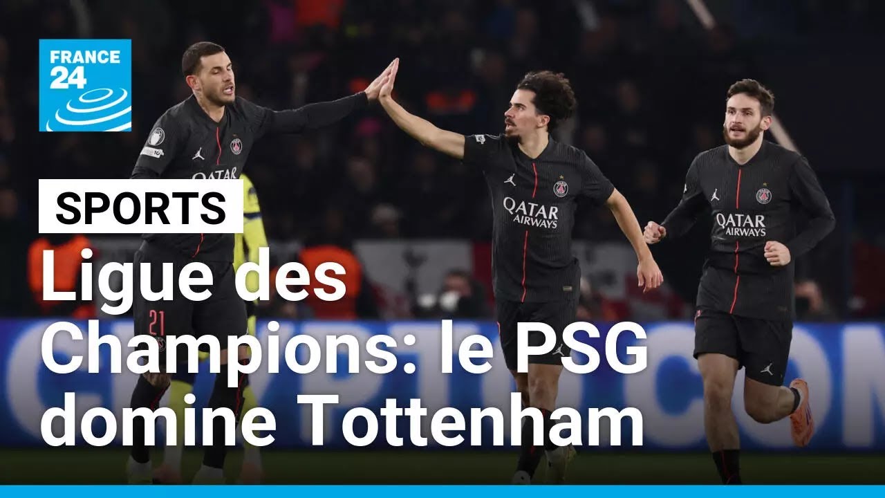 Ligue des Champions : Paris s'impose grâce à un triplé de Vitinha • FRANCE 24