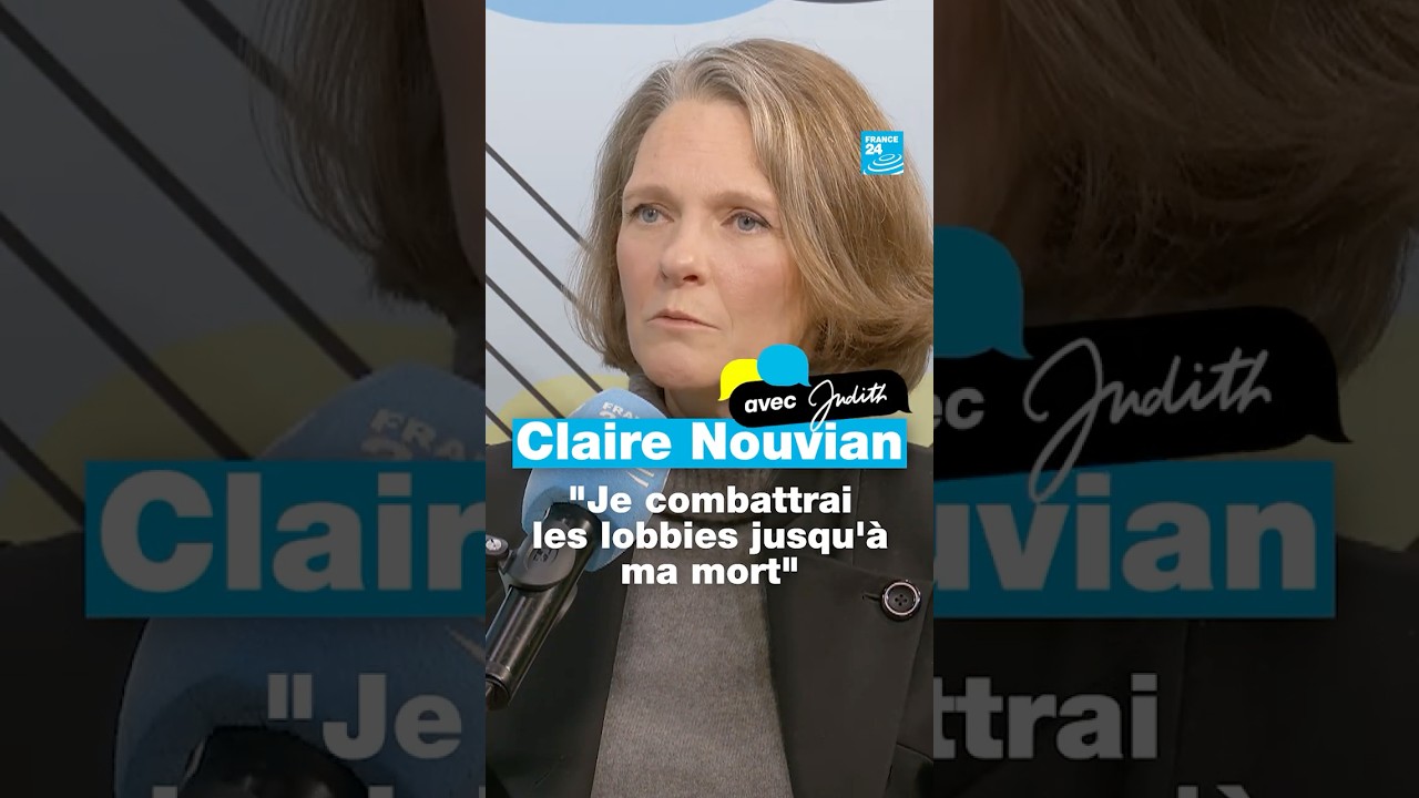 🌍 "Je combattrai les #lobbies jusqu'à ma mort" : Claire Nouvian, militante #écologiste • FRANCE 24
