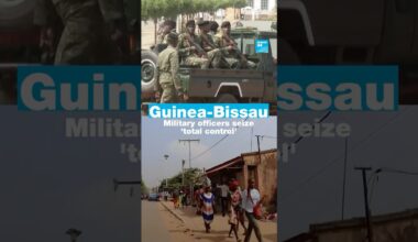 Guinea-Bissau: Military officers seize ‘total control’ • FRANCE 24 English