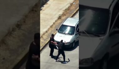 Detienen a tres sujetos tras ser sorprendidos lanzando 'pelotas' con droga a cárcel de Santiago 1