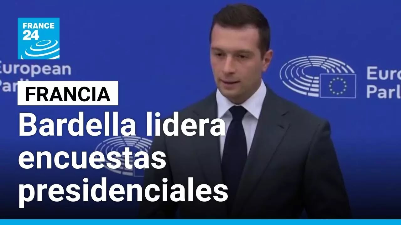 Jordan Bardella lidera las encuestas presidenciales en Francia superando a Le Pen