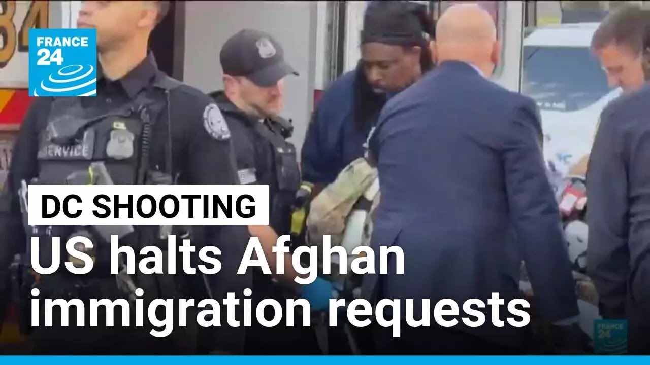 US halts Afghan immigration requests after National Guard attack • FRANCE 24 English