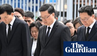 Hong Kong begins three days of mourning after deadly apartment fires | Hong Kong apartment fires