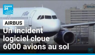 Un logiciel de commandes vulnerable cloue 6000 avions Airbus au sol • FRANCE 24