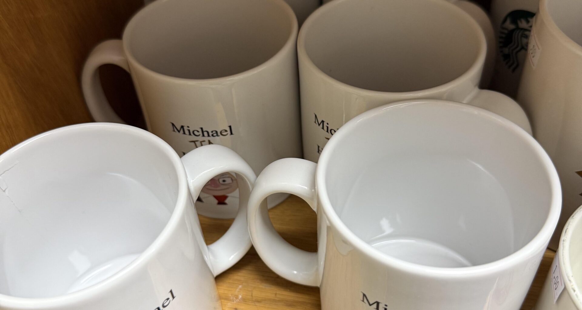 Just found these in a charity shop…..in rural Arizona, USA.