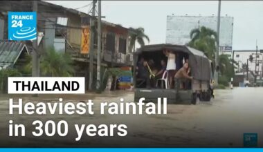 Thailand: Heaviest rainfall in 300 years • FRANCE 24 English