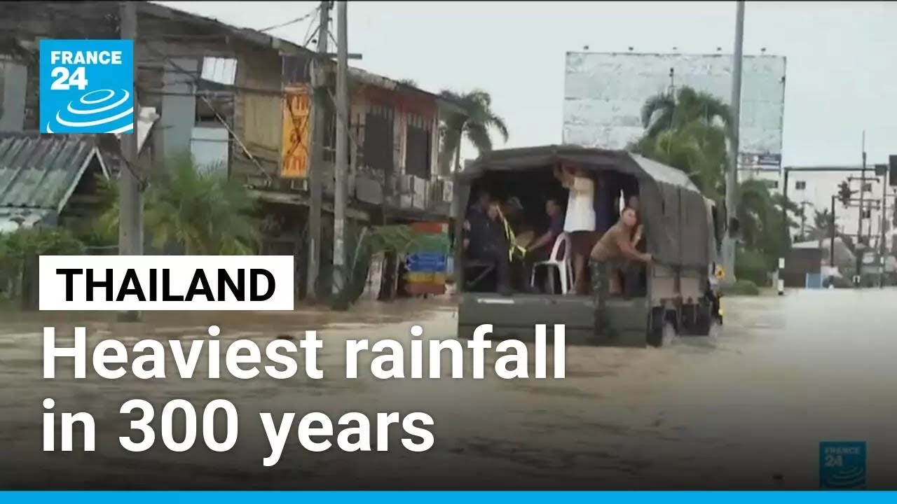 Thailand: Heaviest rainfall in 300 years • FRANCE 24 English