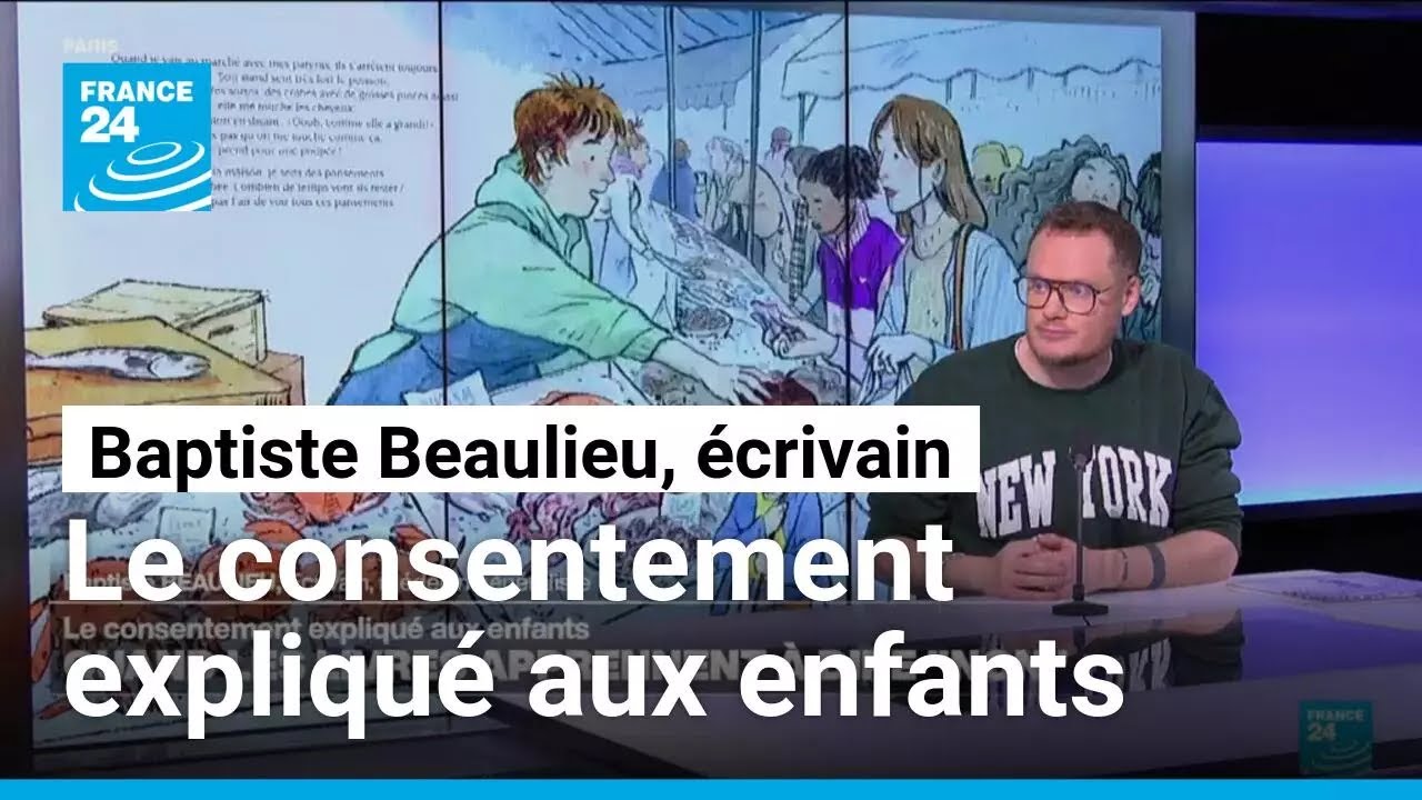 Baptiste Beaulieu: "la littérature jeunesse, c'est un moyen de pacifier la société de demain"