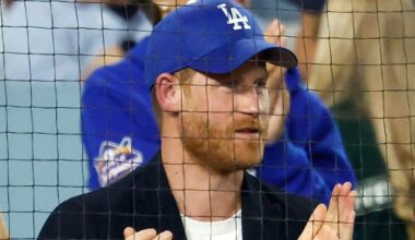 Prince Harry apologizes for wearing LA Dodgers hat, says 'I was under duress'