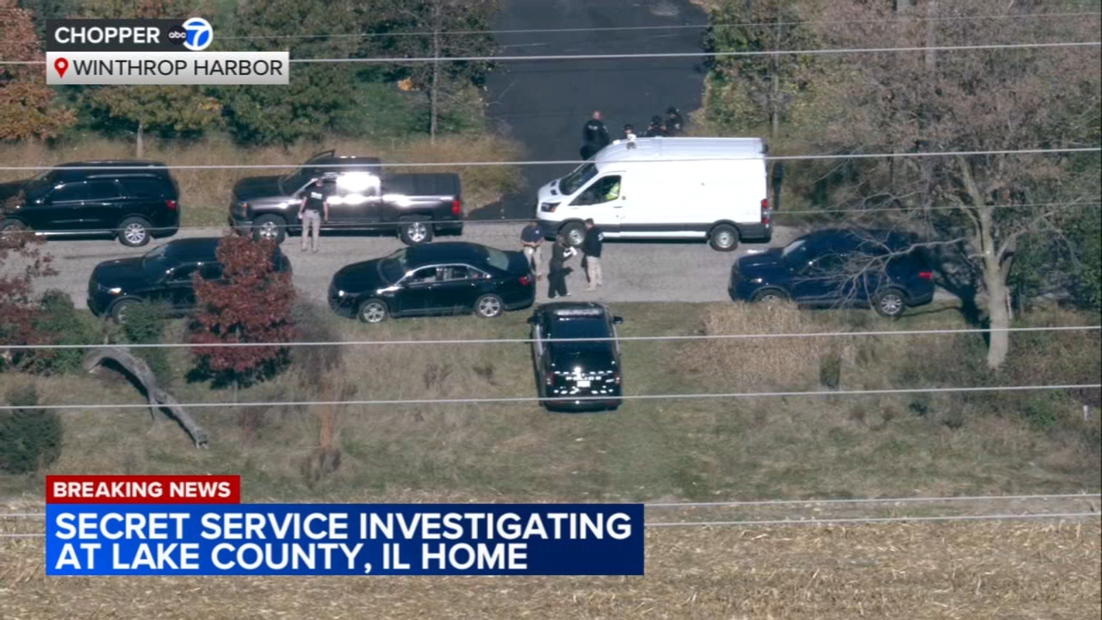 Secret Service investigating Winthrop Harbor home after alleged threats made against President Donald Trump: sources