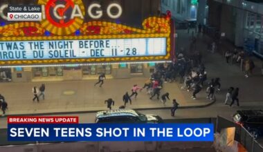 Chicago crime: Teen killed, 8 injured in Loop shootings on State Street, near Dearborn, Monroe, police, Mayor Johnson say