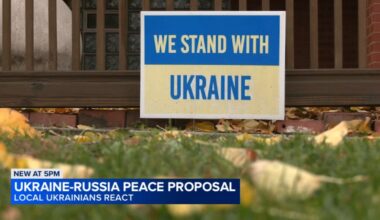 Ukraine war news today: Chicago-area Ukrainians hope Thanksgiving 2025 does not slow down Russia peace deal