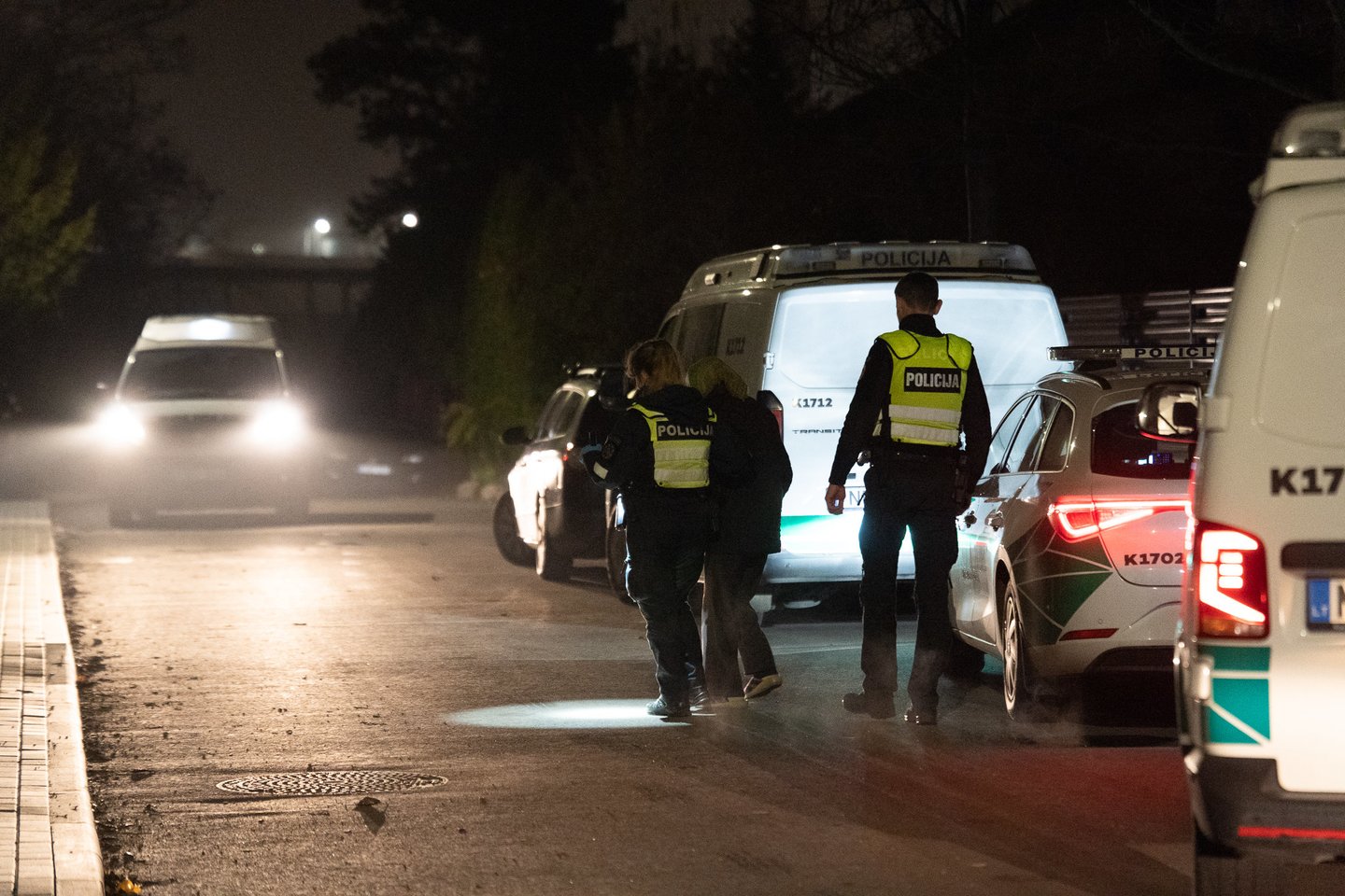 Garliavoje nužudytas vyras.<br>R.Vilkelio nuotr.