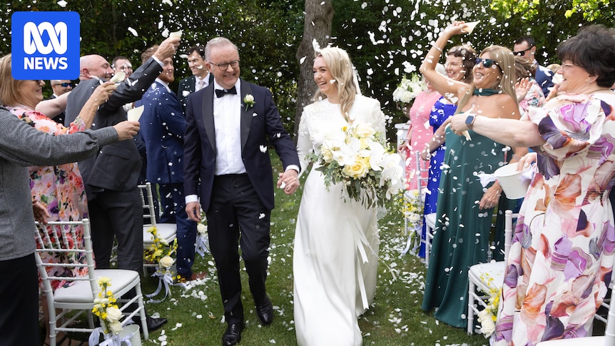 Prime Minister Anthony Albanese marries Jodie Haydon at The Lodge in Canberra