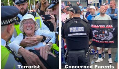 Poor Grandma. Should have stayed at home knitting