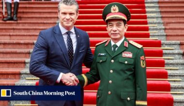 Pentagon chief Hegseth wants closer Vietnam ties amid arms dealings
