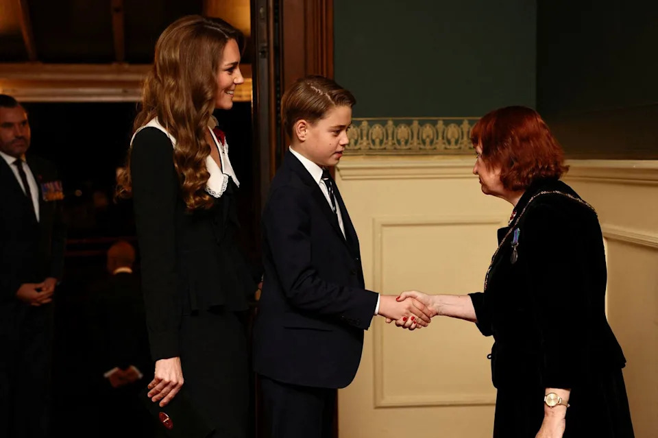 Jack Taylor - WPA Pool / Getty Kate Middleton and Prince George at the Royal British Legion Festival of Remembrance