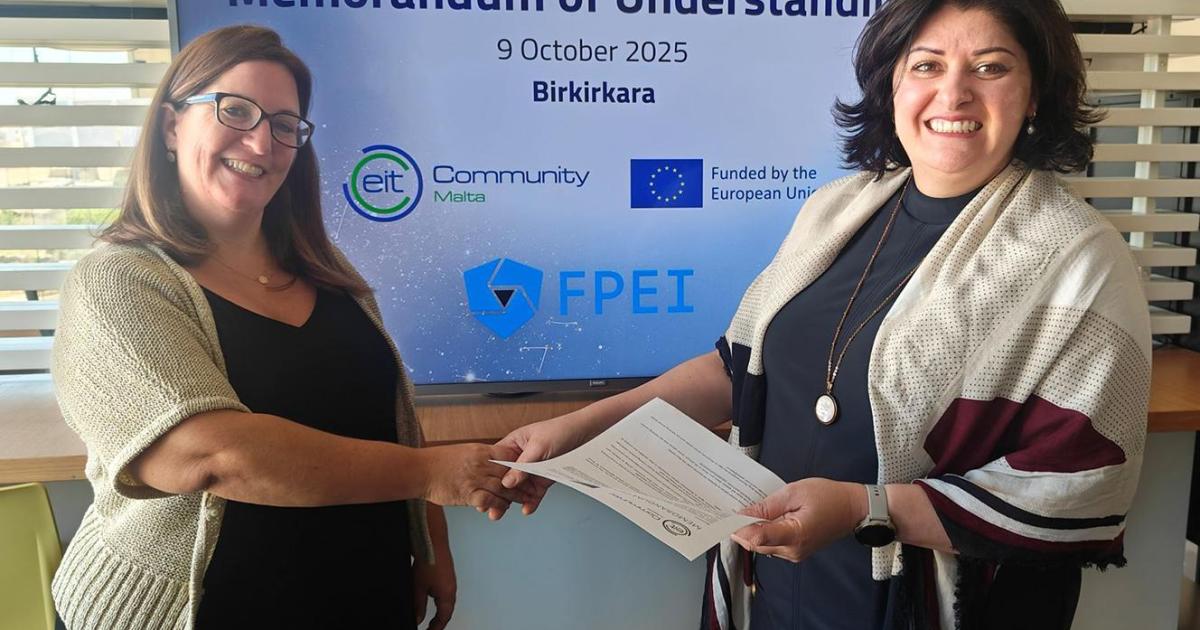 FPEI and EIT Community Hub Malta sign MoU