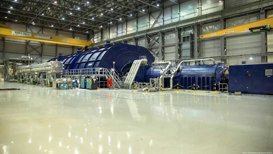 The turbines of the Olkiluoto 3 nuclear reactor were powered up in 2023 and are replacing large parts of the Russian electricity<span class="copyright">Roni Lehti/Lehtikuva/dpa/picture alliance</span>