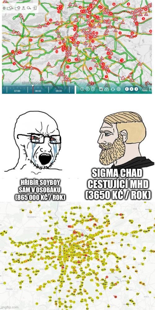 Jezdit v Praze osobákem je jeden z mála fetišů, co jsem nikdy nepochopil