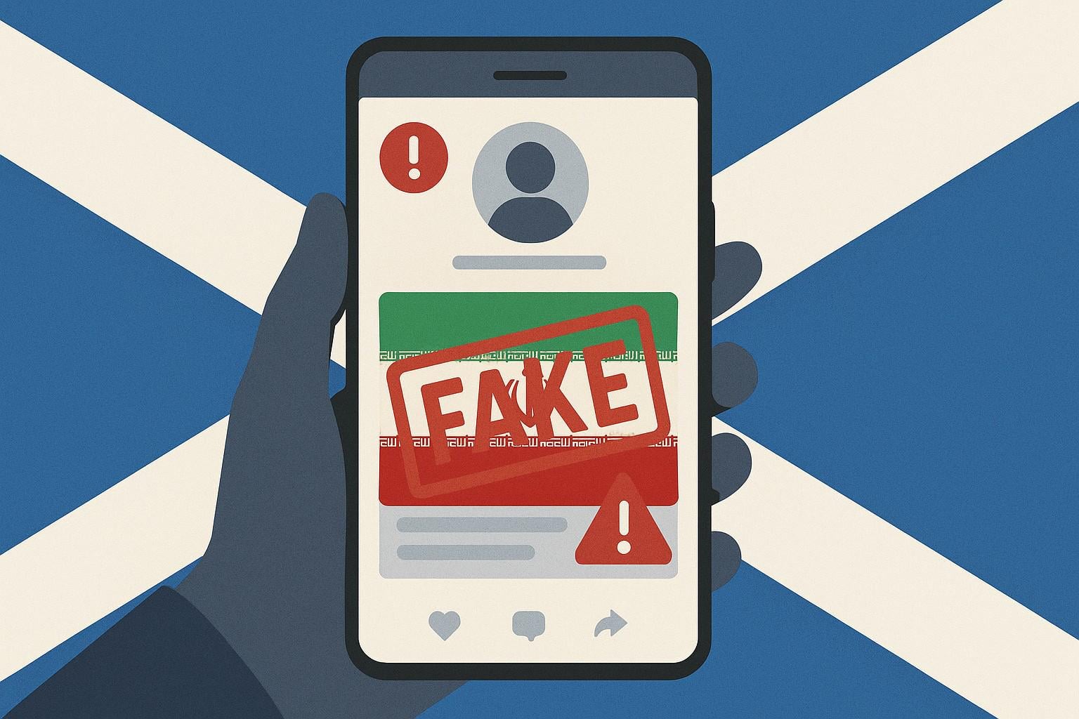 Proof Scottish pro-Indy account network operated from Iran