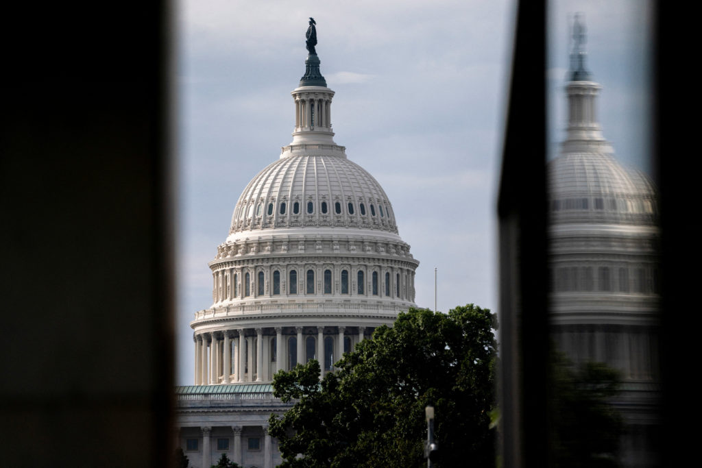 U.S. Capitol as potential government shutdown looms