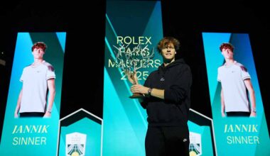 cover Sinner wins Paris Masters to reclaim world number one ranking
