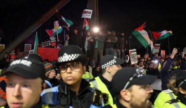 Eleven arrested as protests erupt before Aston Villa-Maccabi Tel Aviv match | Football News