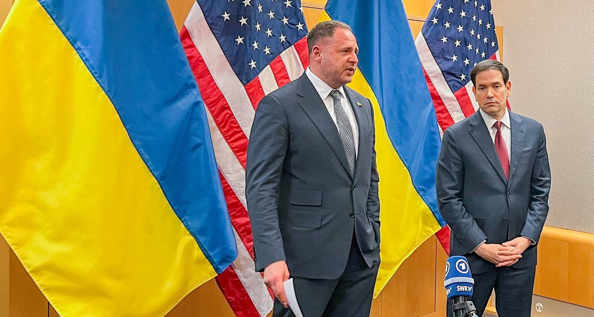 Officials from the U.S., Ukraine and other European countries met on Sunday to talk about President Donald Trump’s 28-point plan to end the war in Ukraine. However, there’s been confusion over who wrote the plan amid accusations from U.S. senators that Secretary of State Marco Rubio characterized it as “Russia’s wish list.”