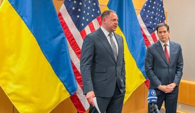 Officials from the U.S., Ukraine and other European countries met on Sunday to talk about President Donald Trump’s 28-point plan to end the war in Ukraine. However, there’s been confusion over who wrote the plan amid accusations from U.S. senators that Secretary of State Marco Rubio characterized it as “Russia’s wish list.”