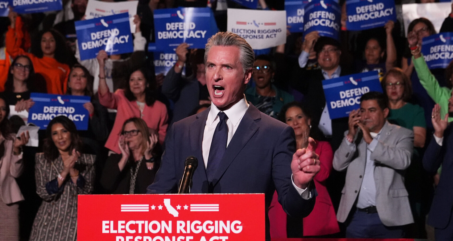 California Gov. Gavin Newsom