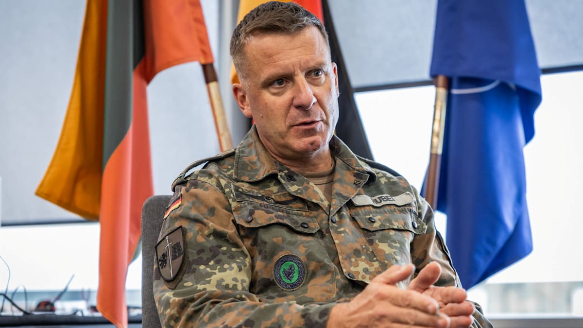 Brigadegeneral Christoph Huber: „Hier steht die Nato. Bis hierhin und keinen Schritt weiter“