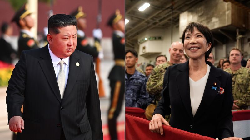 Japan’s new leader Takaichi says she wants to meet North Korea’s Kim Jong Un