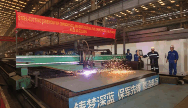 GSI Cuts Steel For Greek Chandris' Second LNG Dual-Fuel Tanker