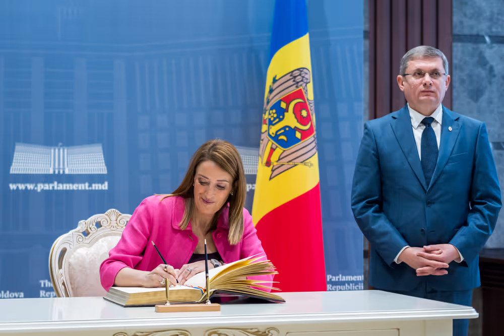 The EU arrives in Moldova: Parliament's office inaugurated