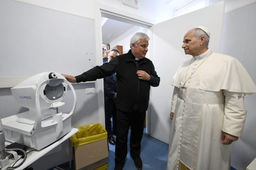Pope inaugurates second Vatican medical clinic for the poor