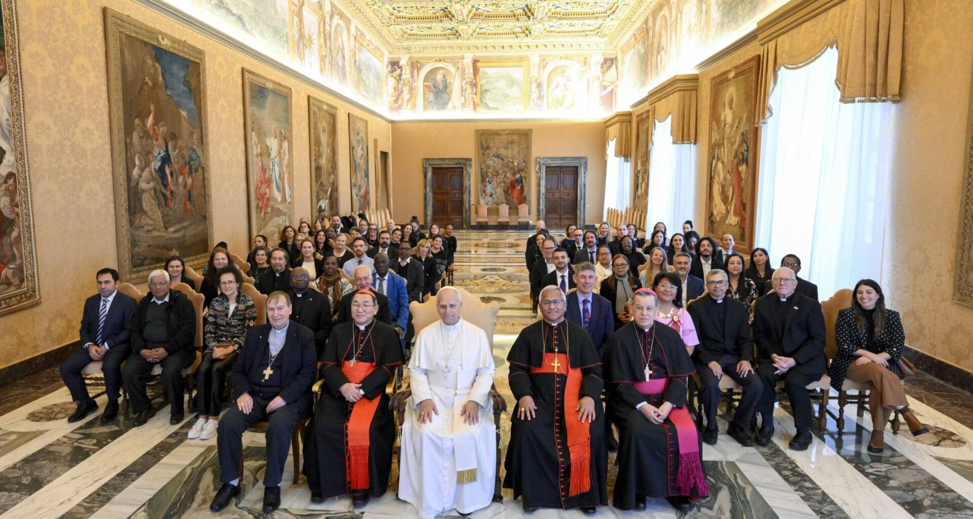 Christian charity makes faith in Christ credible, Pope Leo XIV says: 'Love makes us servants'