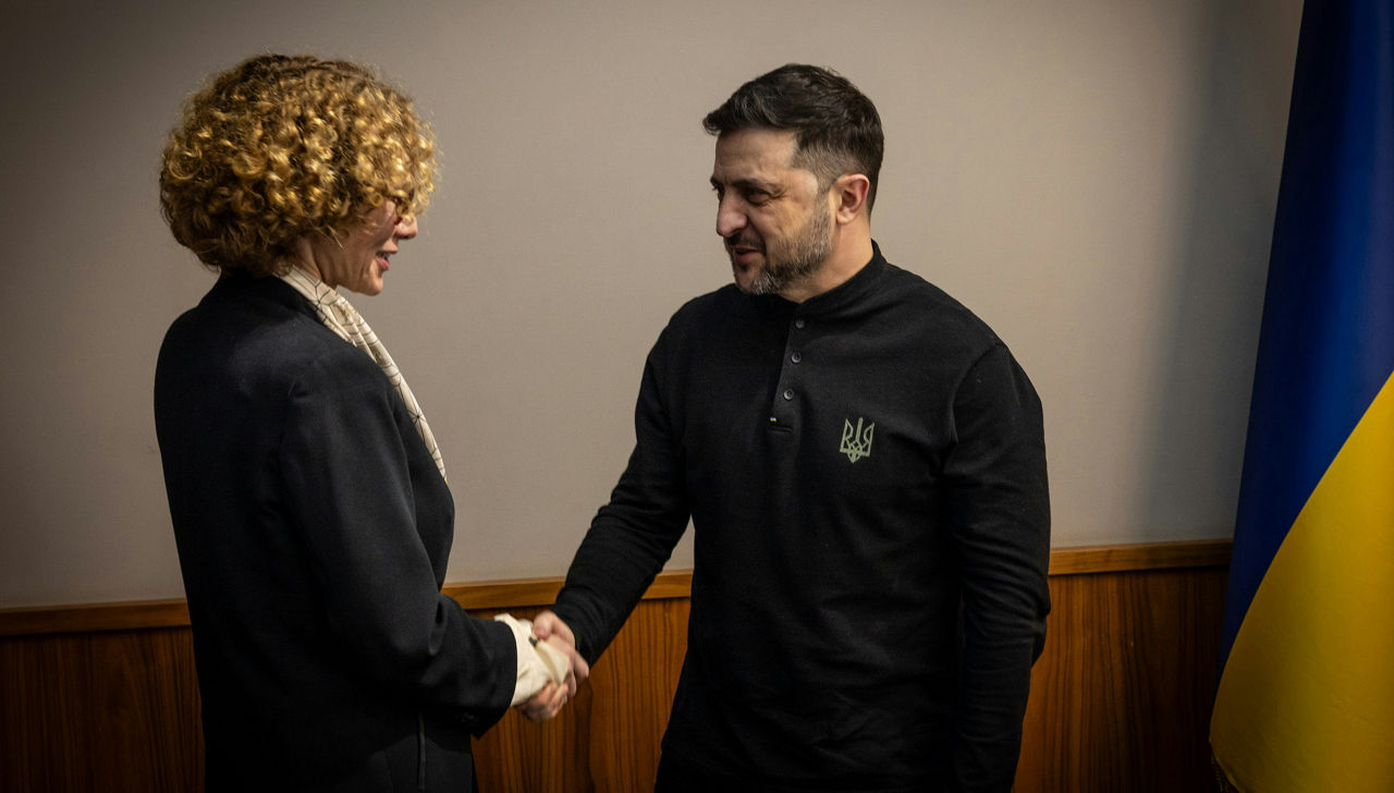 Visite de la secrétaire générale déléguée de l’OTAN en Ukraine