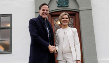 NATO Secretary General Mark Rutte meets with Kristrún Frostadóttir, Prime Minister of Iceland