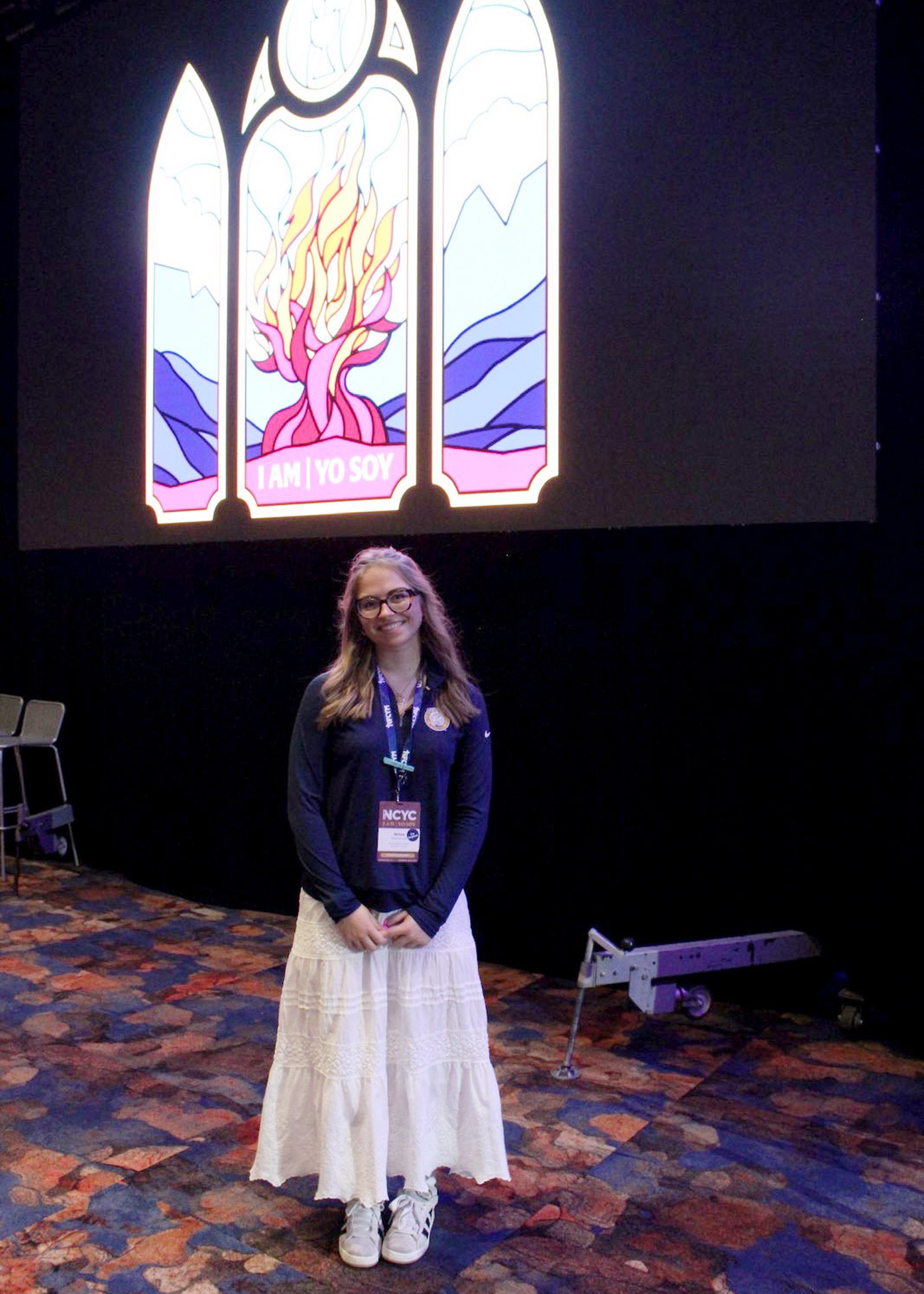 Although Duneske also attended the National Catholic Youth Conference two years ago as a freshman, she believes this year’s conference was more profound and fulfilling as she has matured as a person and in her faith.