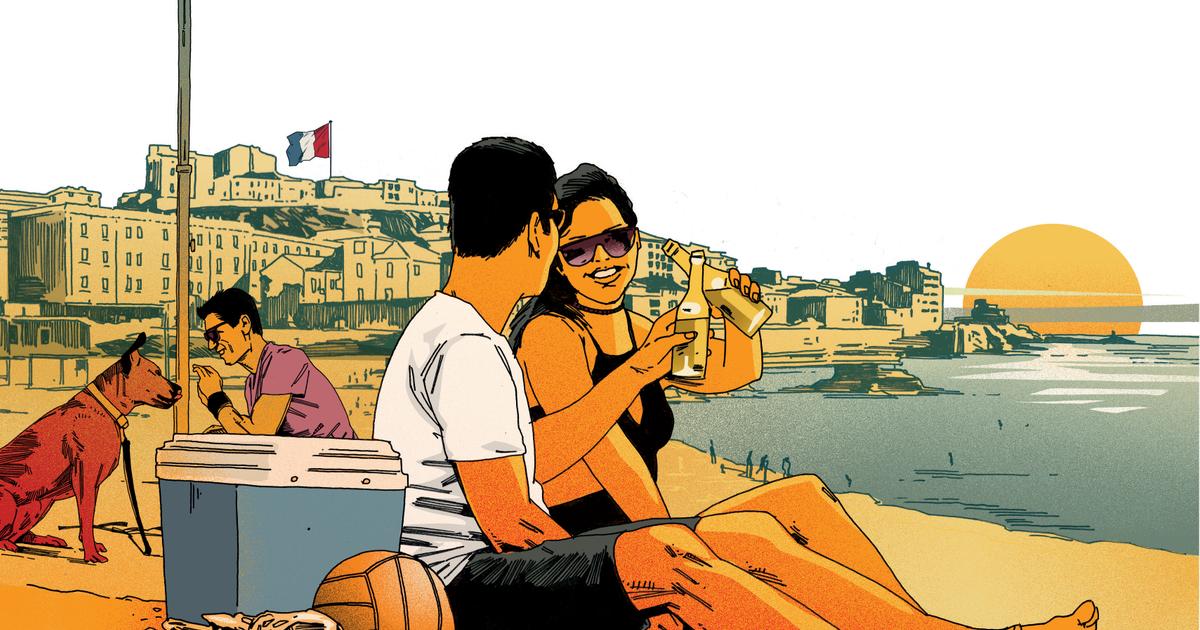 rencontres sur la plage de Marseille