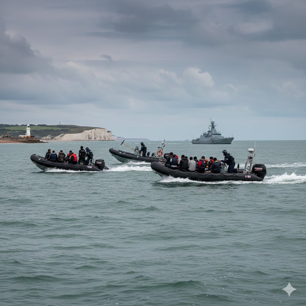 UK-France: A Desperate Channel Battle for Safety, New Maritime Crackdown Sparks Hope and Fear