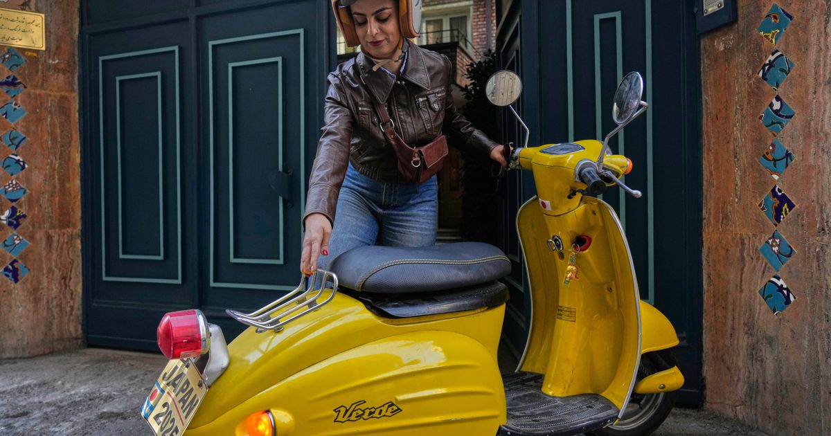 Women riding the streets of Tehran on motorbikes is the latest sign of Iran's societal change :: WRAL.com