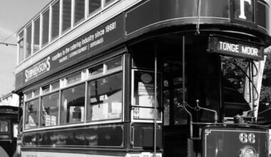 Tram fleetwood Lancashire UK