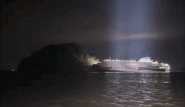 All 267 people rescued from grounded passenger ferry off S. Korea