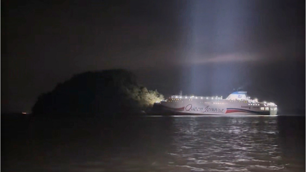 All 267 people rescued from grounded passenger ferry off S. Korea