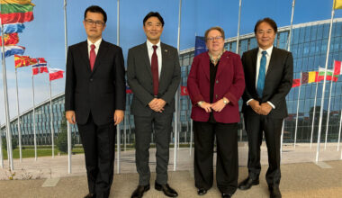 NATO and Japan deepen ties with defence industry talks